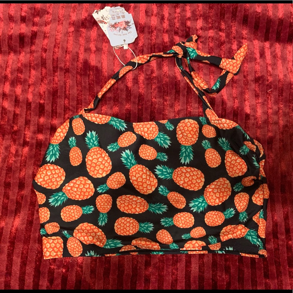Pineapple Bikini Top